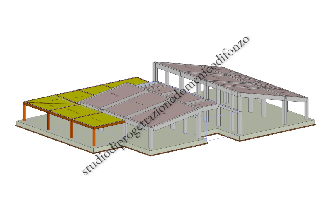 Elaborato tecnico per struttura commerciale