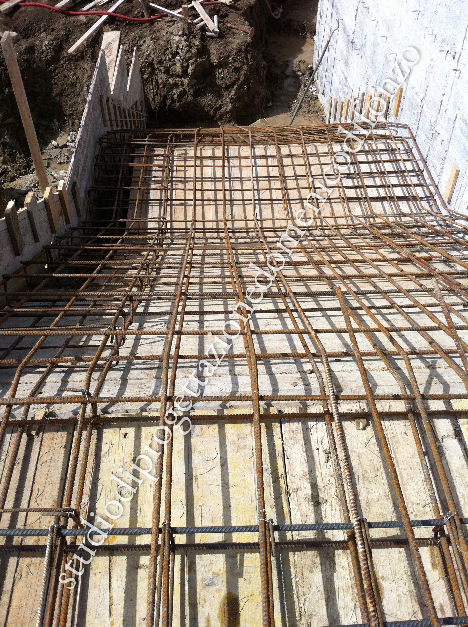 Cantiere della casa di campagna